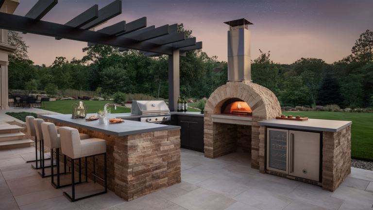 Outdoor Kitchen & BBQ Area-Hardscaping